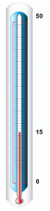 American Legion Riders Membership Thermometer