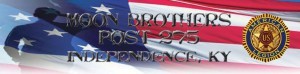 American Legion Moon Brothers Post 275 Banner