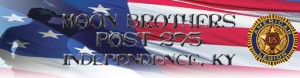 American Legion Moon Brothers Post 275 Banner